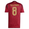 Officiële Voetbalshirt België Tielemans 8 Thuis EK 2024 - Heren